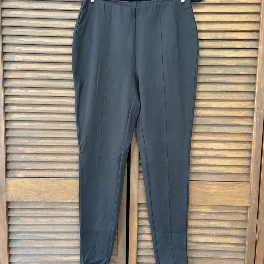 J. Jill Women's Black Ponte Leggings